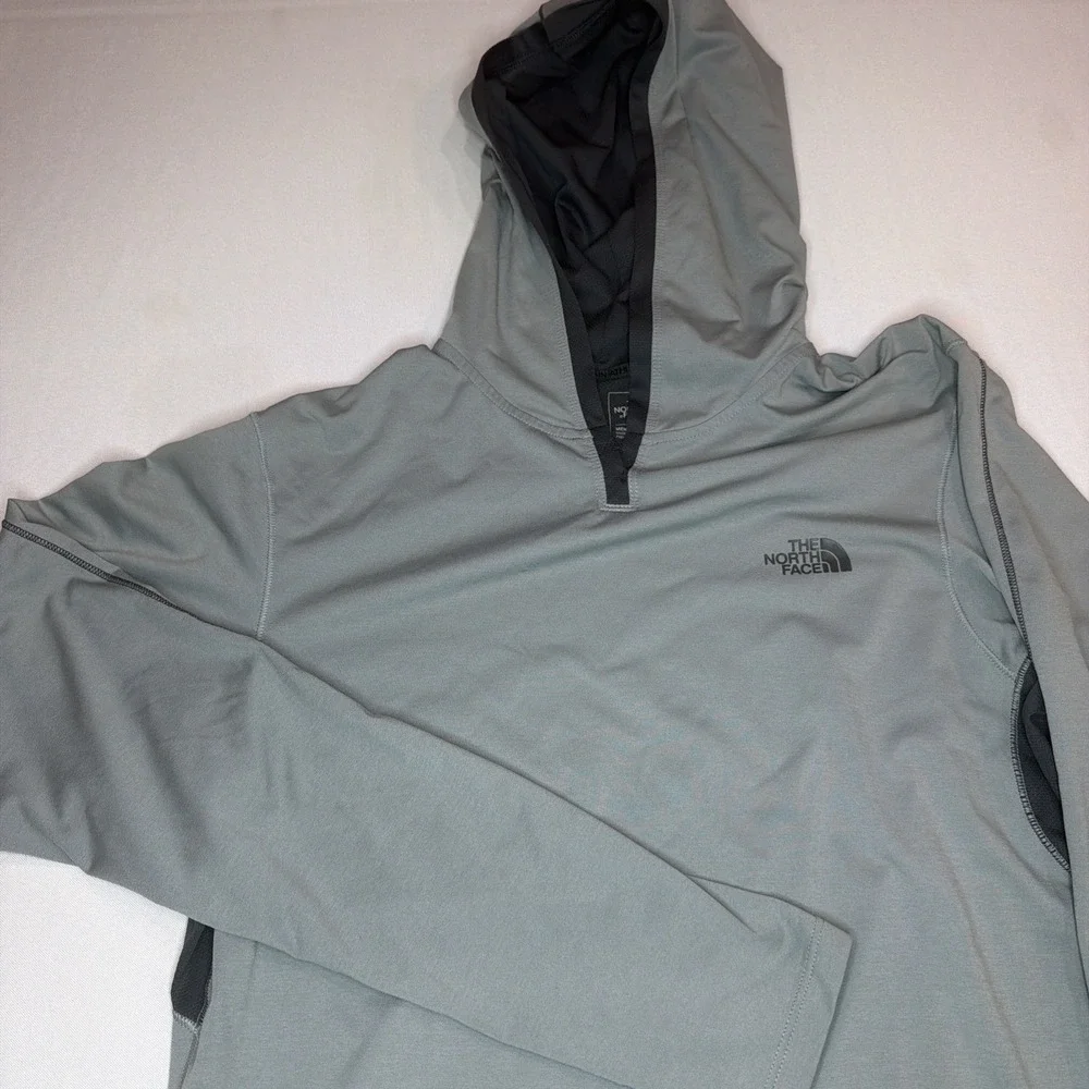 North Face Mountain Athletics Lightweight Hoodie Size Sm Gray 00166